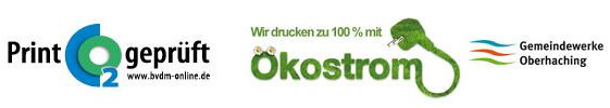 Logos und Zertifikate zum Umweltschutz